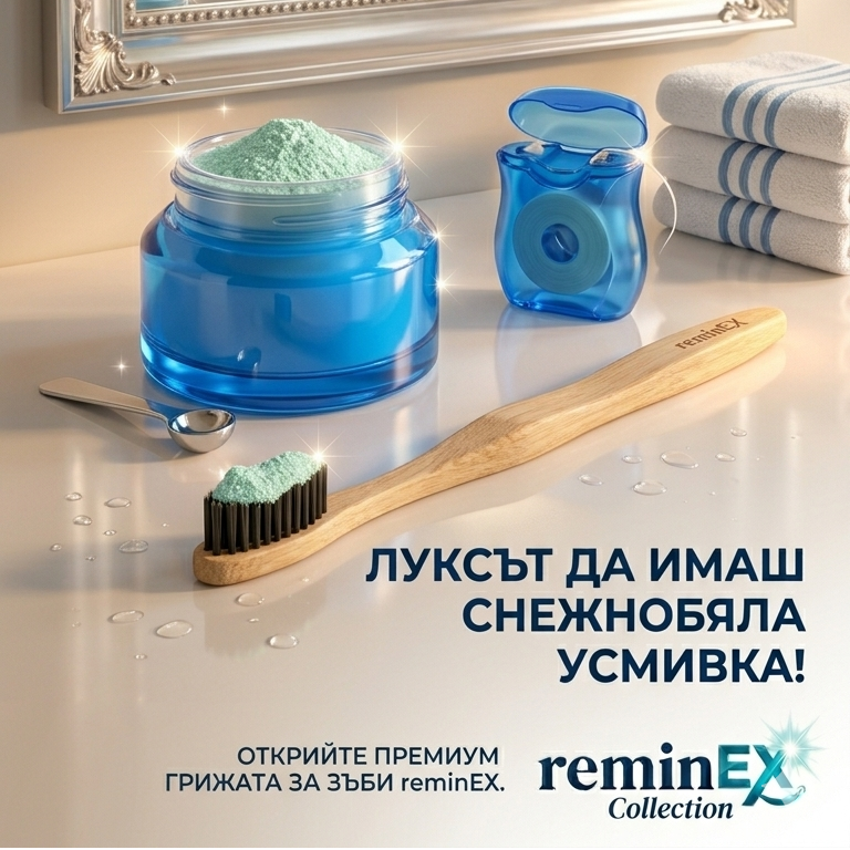 RemineX4 - 6-month teeth whitening powder kit